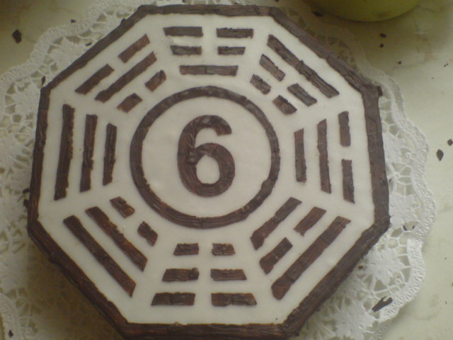 Dort se znakem seriálu Lost (ztraceni)